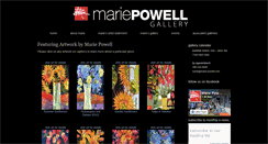 Desktop Screenshot of marie-powell.com